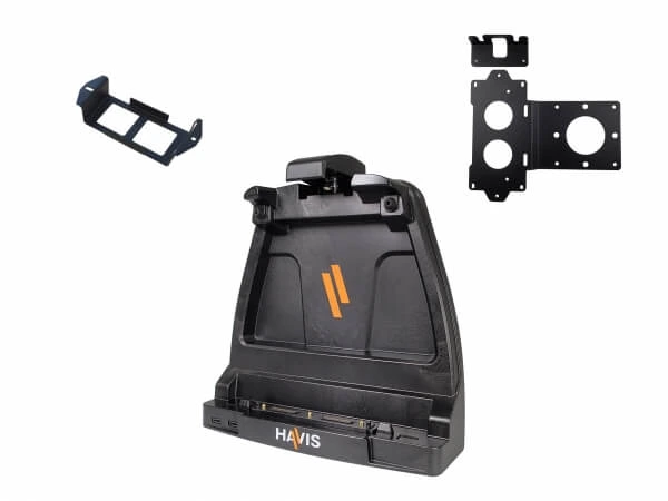 [PKG-DS-GTC-901] - Package – Docking Station For Getac K120 Rugged Tablet With Power Supply Mounting Bracket