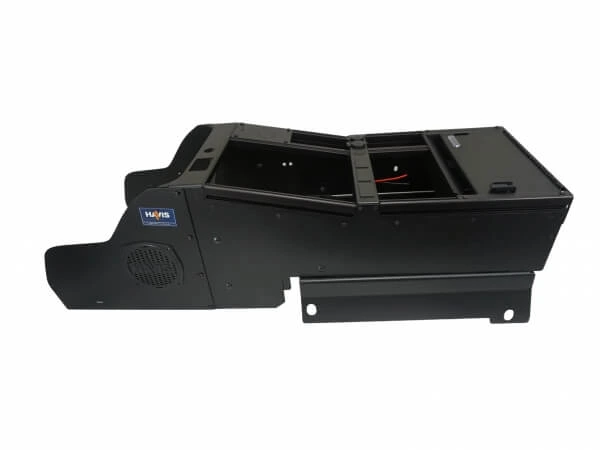 [C-VSW-1005-TAH-PM-2] Vehicle-Specific 15" Wide Angled Console with Internal PocketJet 8 Printer Mount for 2021-2024 Chevrolet T