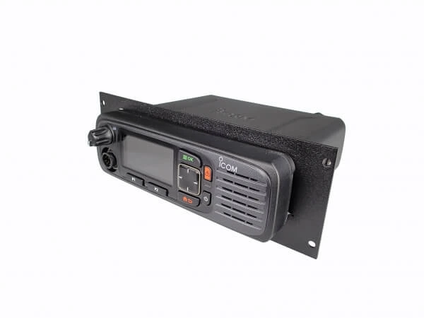 [C-EB30-IC1-1P] - 1-Piece Equipment Mounting Bracket, 3" Mounting Space, Fits Icom America F7510, IC-5400 & IC-6400 Series Radio