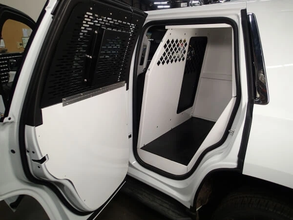 [K9-C23-PT-1] - K9 Prisoner Transport System For 2015-2020 Chevrolet Tahoe – White