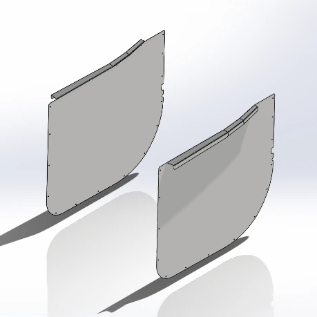 [DP-CHV19-SET] - Chevy Silverado Driver & Passenger-side Door Panels