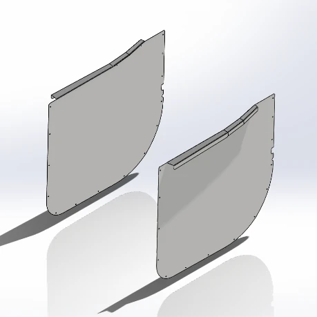 [DP-CHV19-SET] - Chevy Silverado Driver & Passenger-side Door Panels