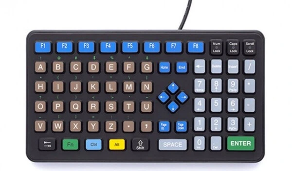 [KB-114] - Compact USB Keyboard with Oversized Keys