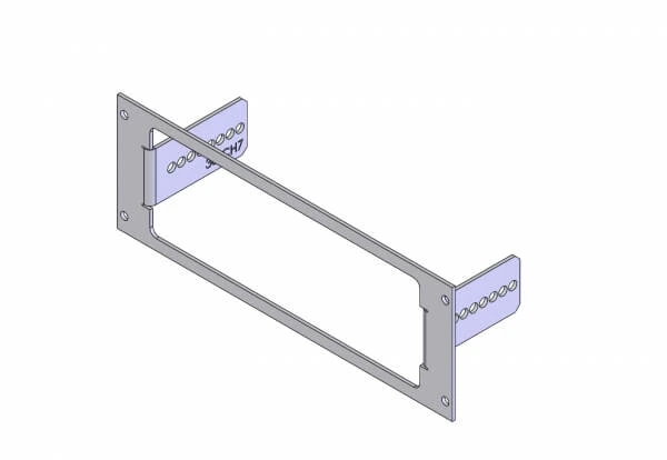 [C-EB30-CH7-1P] - 1-Piece Equipment Mounting Bracket, 3" Mounting Space, Fits M/A-COM CH-721