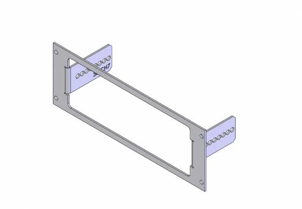 [C-EB30-CH7-1P] - 1-Piece Equipment Mounting Bracket, 3" Mounting Space, Fits M/A-COM CH-721