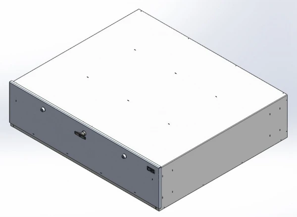 [CP-GB4438-TL] - Storage Vault, 44" W x 38" L x 11" H with two draw-tight locking handles