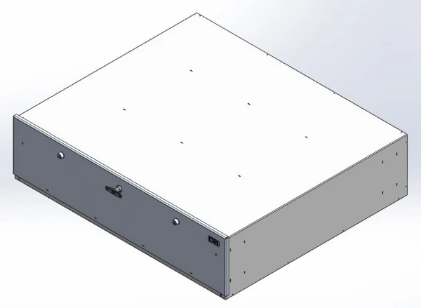 [CP-GB4438-TL] - Storage Vault, 44" W x 38" L x 11" H with two draw-tight locking handles