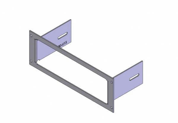 [C-EB30-U15-1P] - 1-Piece Equipment Mounting Bracket, 3" Mounting Space, Fits Uniden BCT15