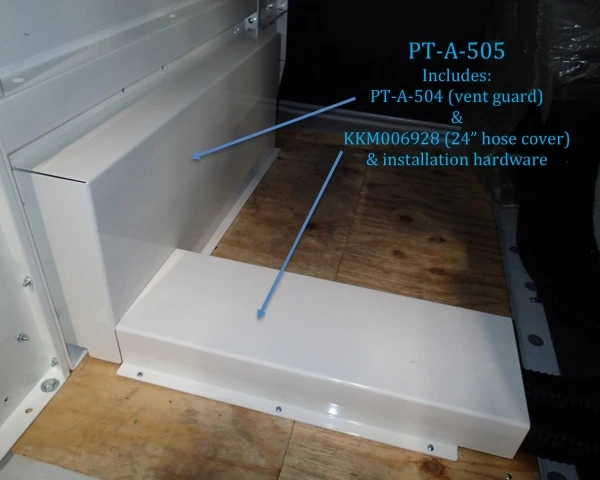 [PT-A-505] - Prisoner Transport option to be used with PT-A-503 vent adaptor kit