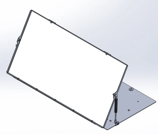 [CP-FSWB-MFD] - Command Post Accessory, 31" W x 16" L Whiteboard Module with Magnetic Steel-back