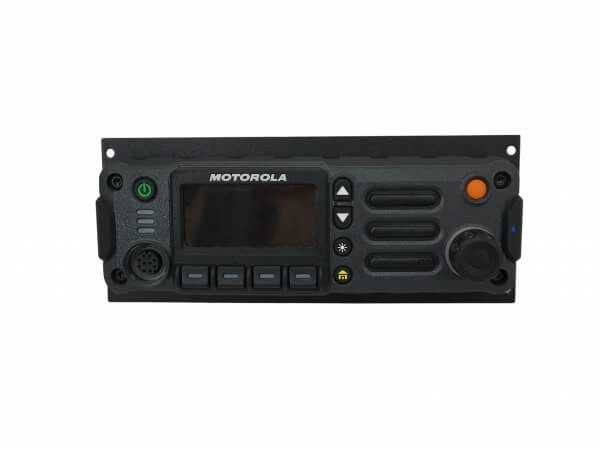 [C-EB35-APRS-1P-A] - 1-Piece Equipment Angled Mounting Bracket, 3.5" Mounting Space, Fits Motorola APX-4500 Radios