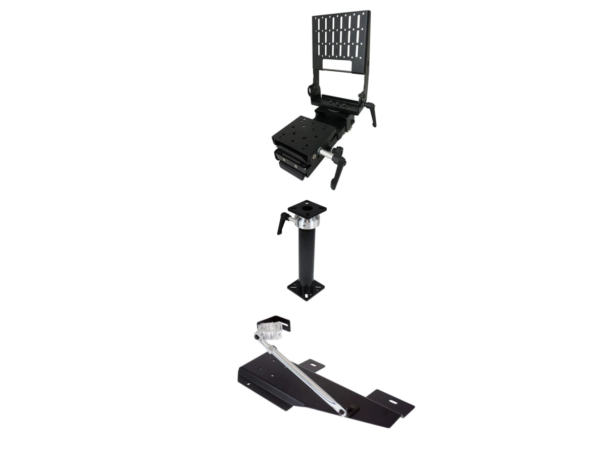 [PKG-PSM-306-T] Premium Tablet Pedestal Mount Package for 1997-2024 Ford E-Series Van