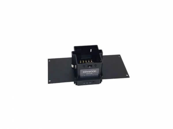 [C-EB40-KVC-1P] - OBSOLETE – 1-Piece Equipment Bracket, 4" Mounting Space, Fits One Kenwood KVC-23 Charger