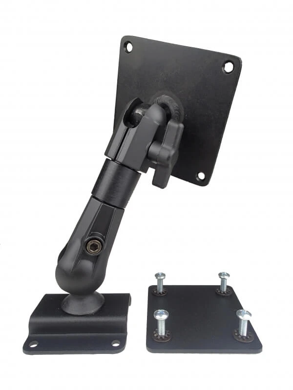 [C-MD-401] - Universal Rugged Articulating Dual Ball Mount, 7" tall