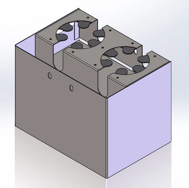 [AC-MCBHPKT] - External Dual Beverage Holder with Posse Book Compartment