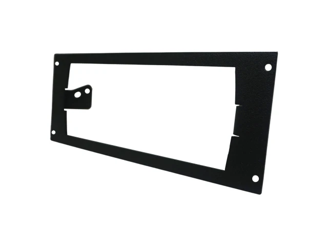 [C-EB35-KCH-1P-A] - Angled 1-Piece Equipment Mounting Bracket, 3.5" Mounting Space, Fits Kenwood KCH-20R remote radio
