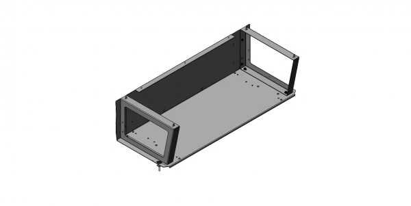 [SBX-5011] - Havis Modular Storage Drawer Mount with Tall Risers for 2021-2024 Chevrolet Tahoe