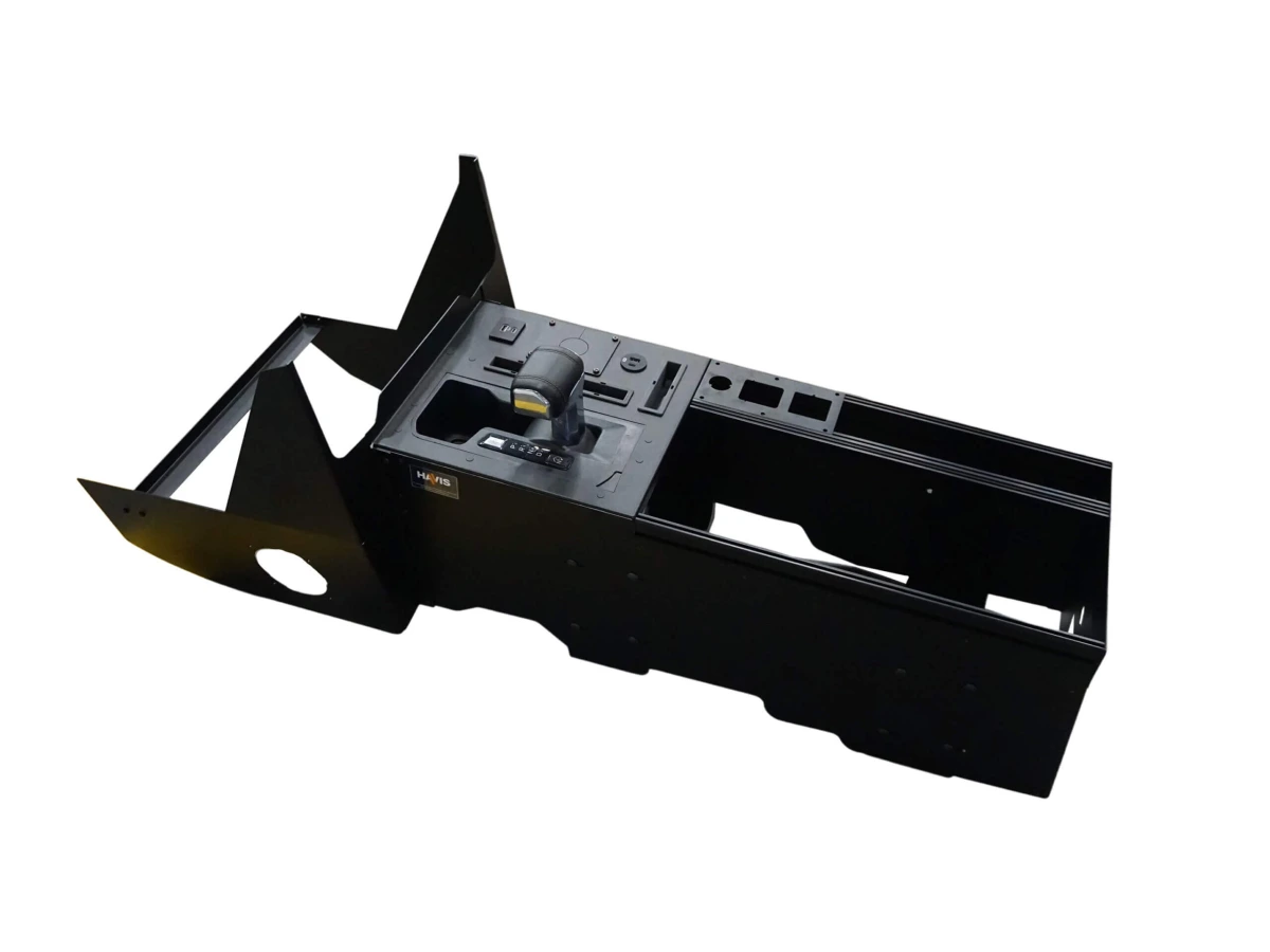 [C-VSW-2000-LTNG] Vehicle-Specific 20" Wide Angled Console for 2022-2024 Ford F-150 Lightning and 2021-2024 Ford F-150 XLT Retai