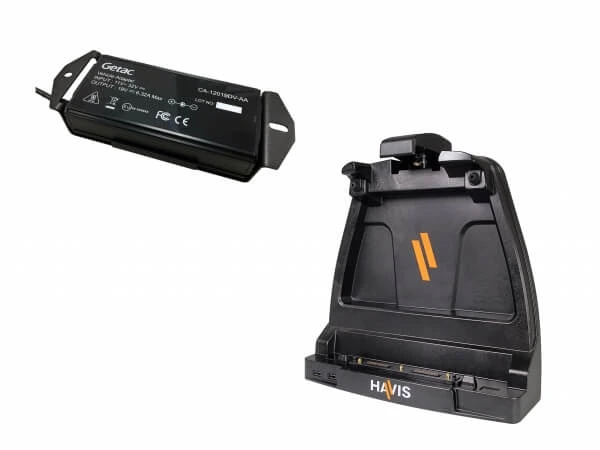 [DS-GTC-902-3] - Docking Station For Getac K120 Tablet With Triple Pass-Thru Antenna Connections & External Power Supply
