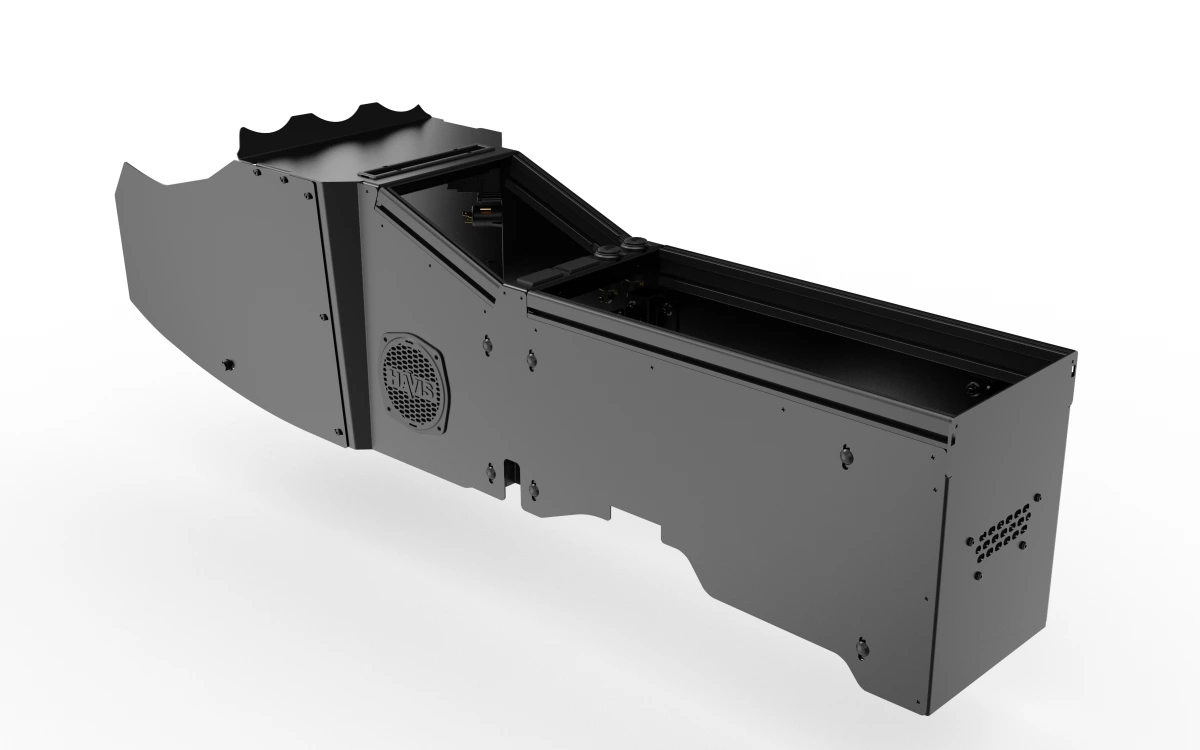 [C-VS-0820-BLZR-EV] Vehicle-Specific 28" Angled Console for 2024 Chevrolet Blazer EV