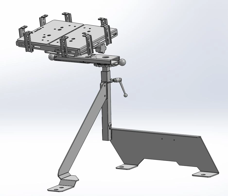 [CM-F15-SA-LT17] - Ford Trucks F150 – F250 Passenger Seat Computer Mount with Rotating Swing-Arm & Standard Laptop Tray