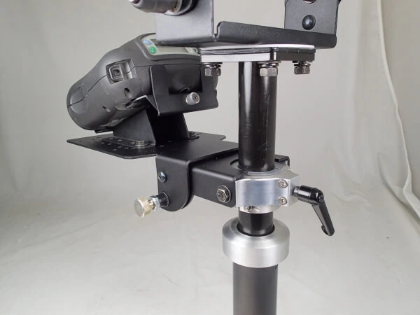 [C-HDM-422] - Heavy-Duty Hole Flip-Up Printer Base Option