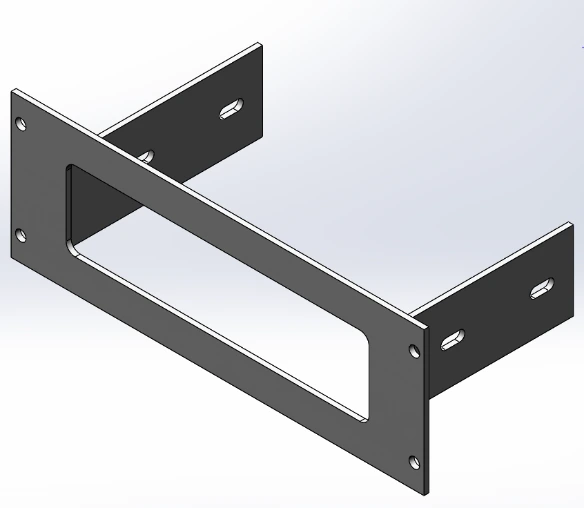 [FP-KENTK7160H3] - 3" Faceplate Kenwood TK-7160 H3 Mobile Radio