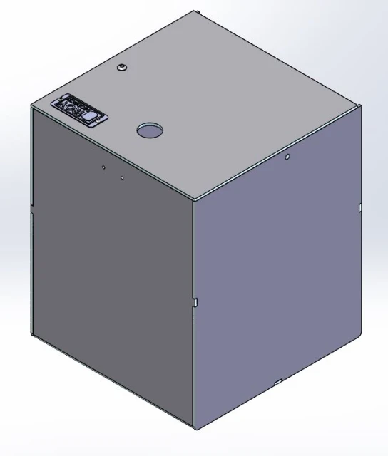 [AC-FILEBOX-9] - 9" External Lidded Storage Box