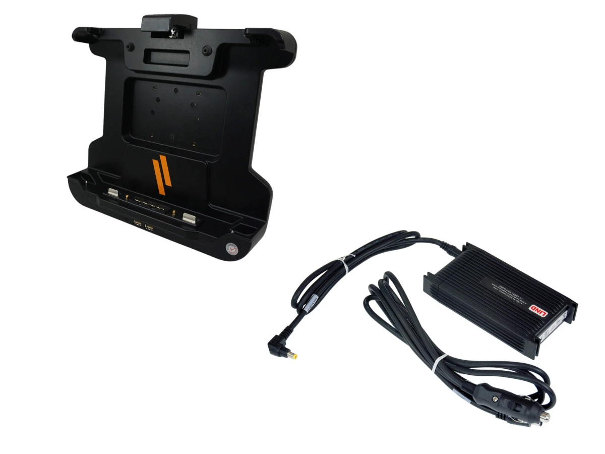 [DS-PAN-1202-2] - Docking Station For Panasonic TOUGHBOOK 33 Tablet with Standard Port Replication & Dual Pass-Thru Antenna Conn