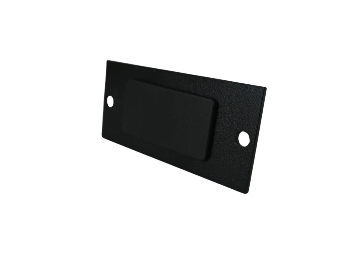 [C-W-BL1] Console Accessory Bracket with 1 Blank for Rectangular Accessories for 3.3" Section of VSW Consoles