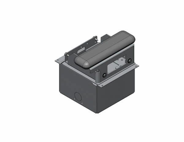 [C-ARPB-144] - Brother RuggedJet 4200 Series Printer Mount with Accessory Pocket and Short Armrest
