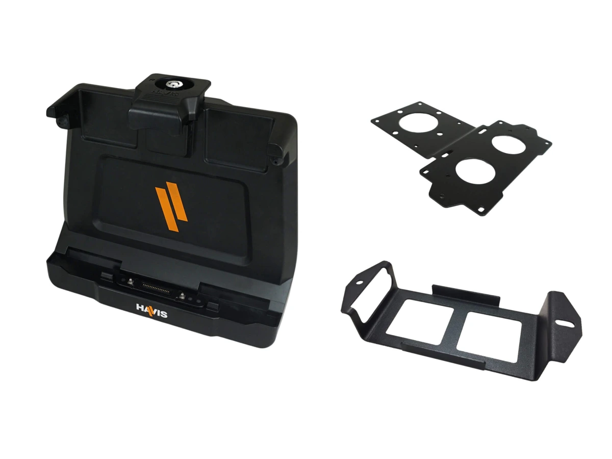 [PKG-DS-GTC-1301] - Package – Docking Station for Getac ZX10 Tablet With Power Supply Mounting Brackets