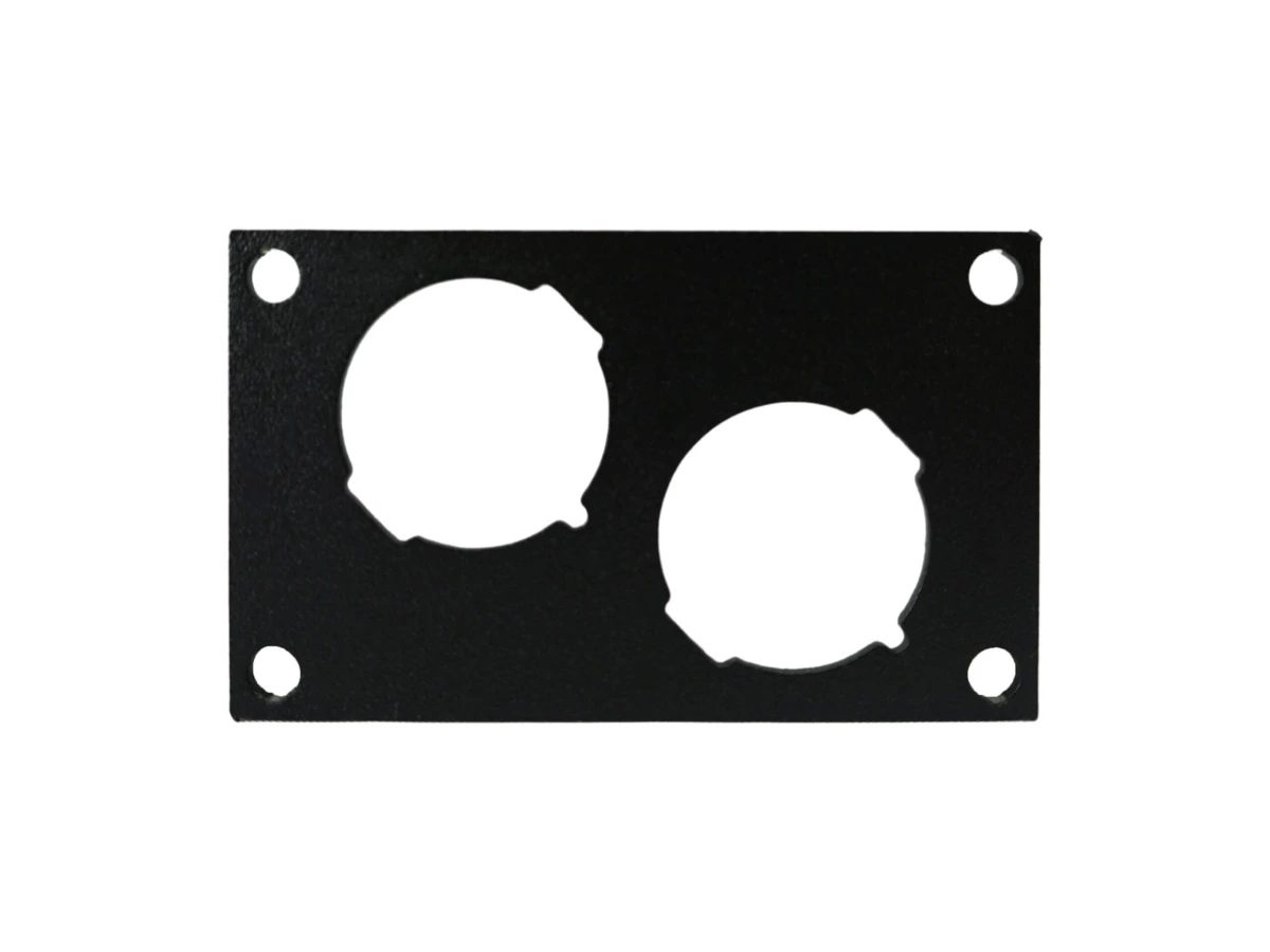[C-EBW20-LP2-1P] Equipment Bracket for Wide VSW Consoles, Fits Dual Lighter Plug Socket