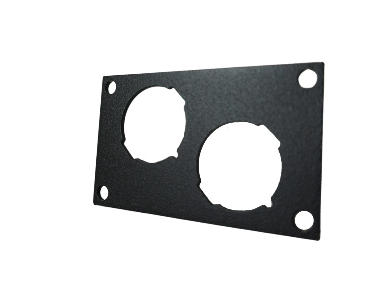 [C-EBW20-LP2-1P] Equipment Bracket for Wide VSW Consoles, Fits Dual Lighter Plug Socket
