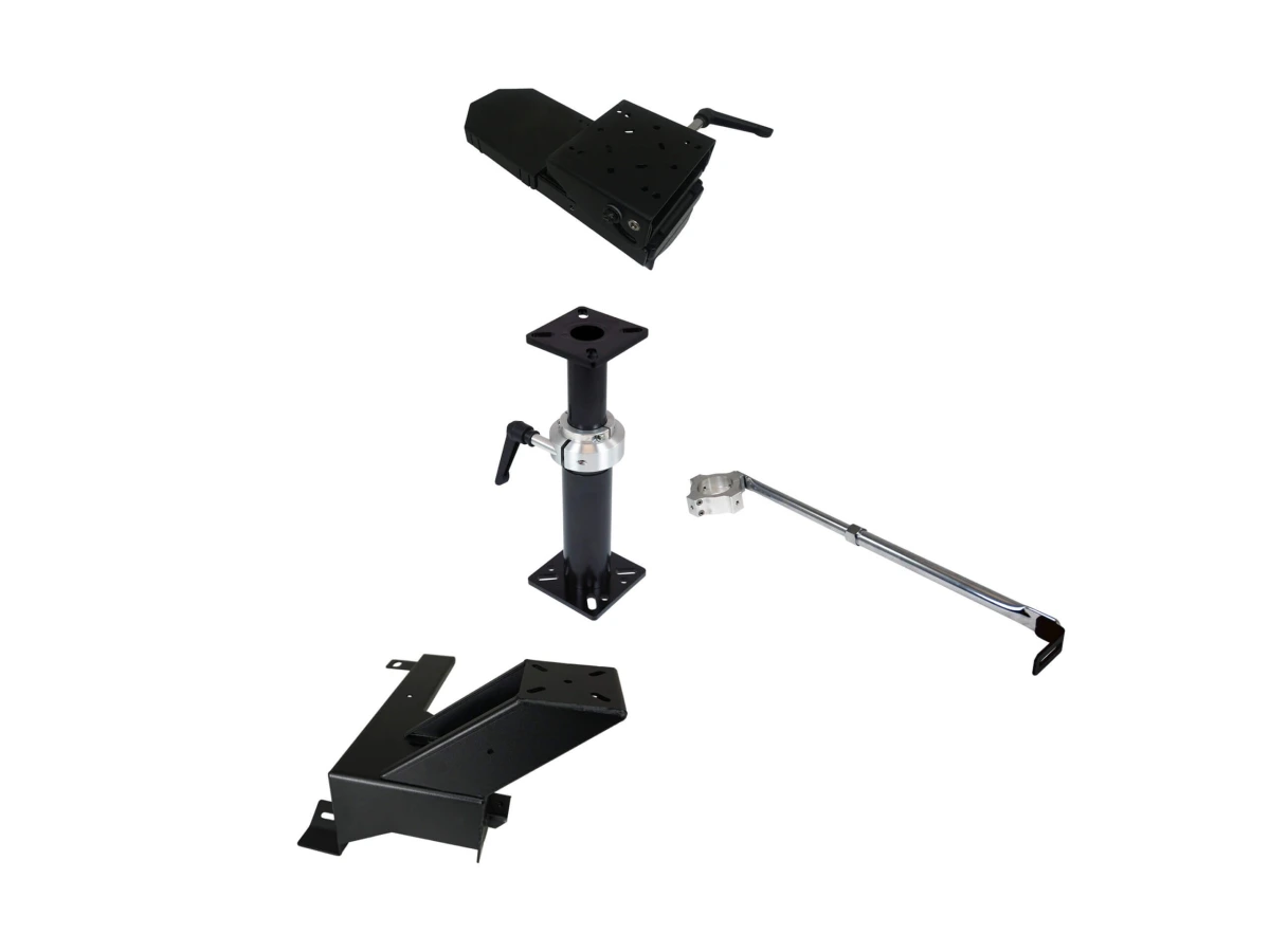 [PKG-PSM-386] - Premium Pedestal Mount Package for 2004-2022 Freightliner M2 106/112 with bucket seats