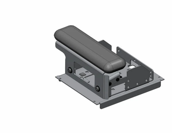 [C-ARPB-141] - Zebra ZQ520 & ZQ521 Printer Mount and Short Armrest