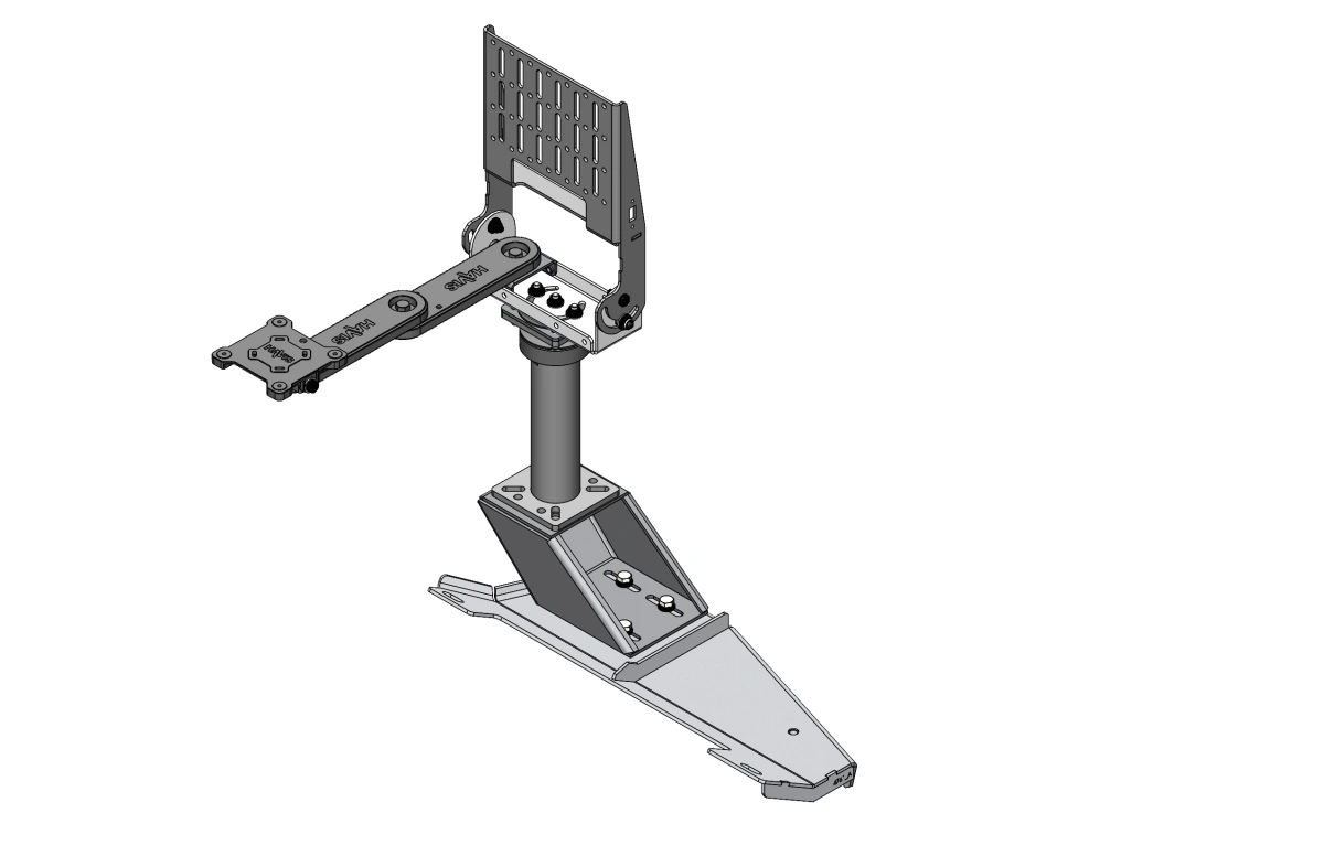 [PKG-PSM-1021-T] Standard Tablet Pedestal Mount Package For 2016-2023 Toyota Tacoma