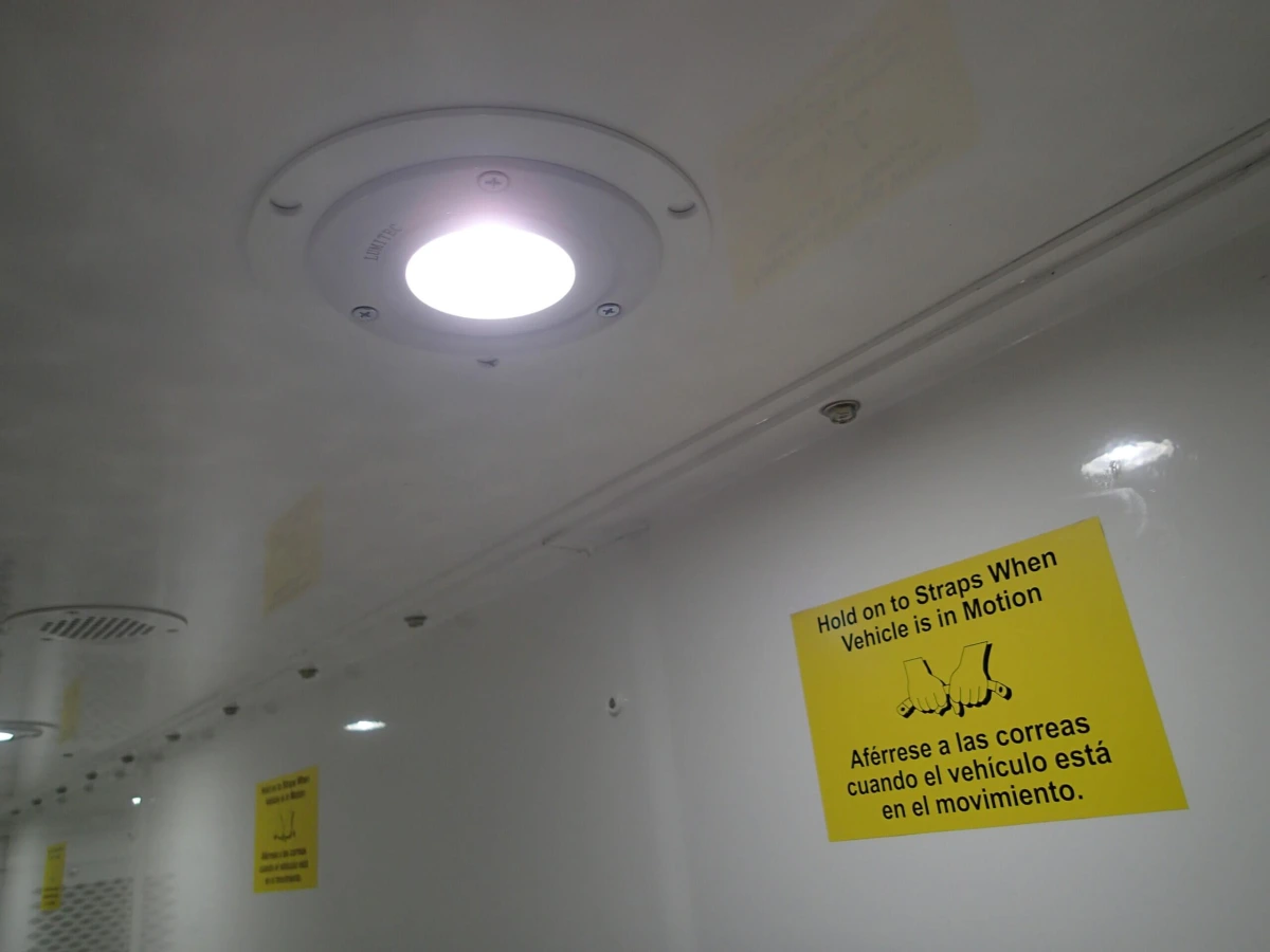 [PT-A-912] - Prisoner Transport Optional LED Dome Light used in Prisoner Transport inserts