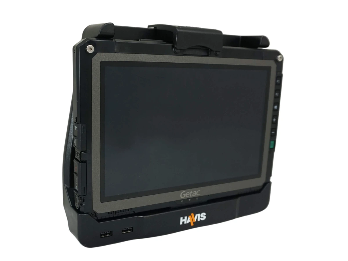 [DS-GTC-1103-3] - Cradle For Getac UX10 Tablet With Triple Pass-Thru Antenna Connections
