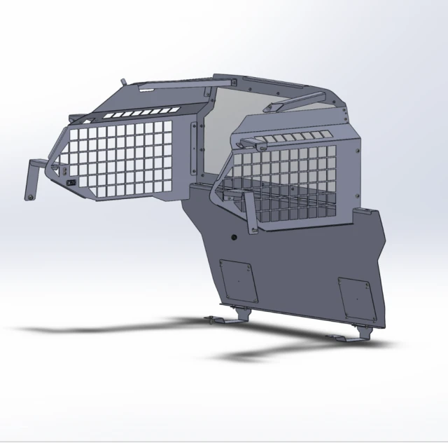 [RP-21TH-PL-2] - 2021+ Chevy Tahoe Cargo Partition with Polycarbonate Window