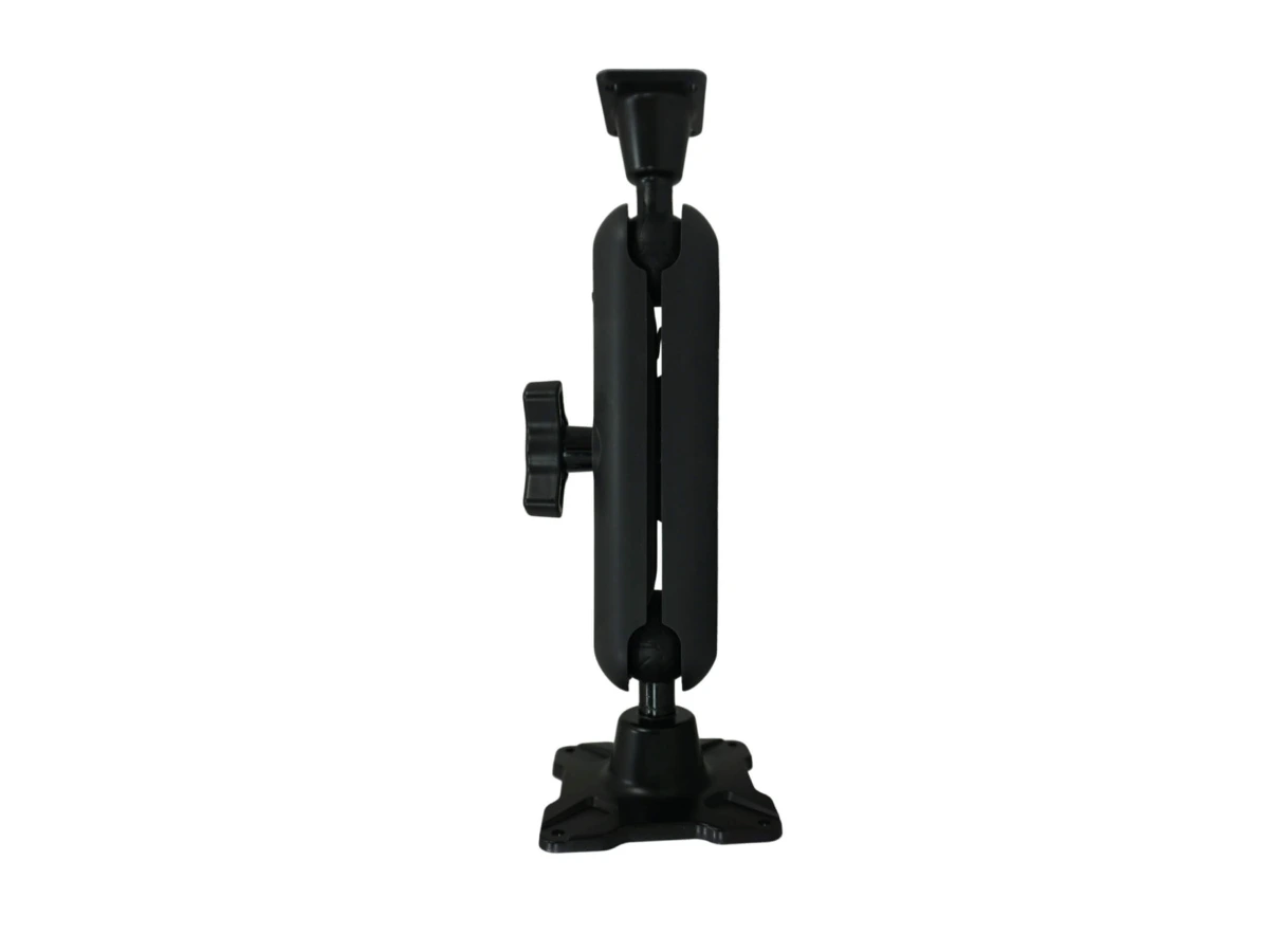 [DBM-1150-KL-0204] Dual Ball Mount with 1.50" Knob-Style Long Housing, One Long AMPS Plate & One Long VESA 75 Plate