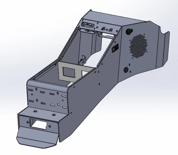 [CC-21DUR-0814] - 2021+ Dodge Durango 22" Console