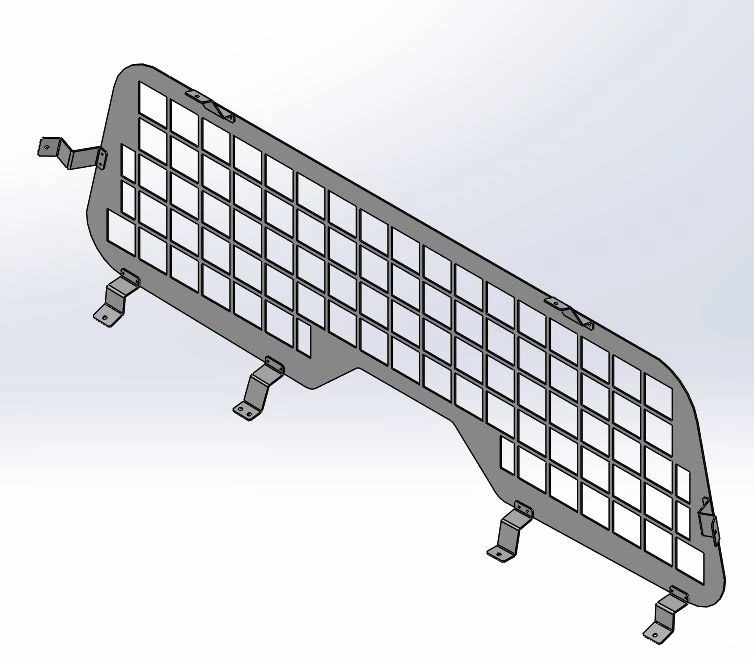 [AC-EXP18-HATCH] - Ford Expedition Square-Hole Hatch Window Screen
