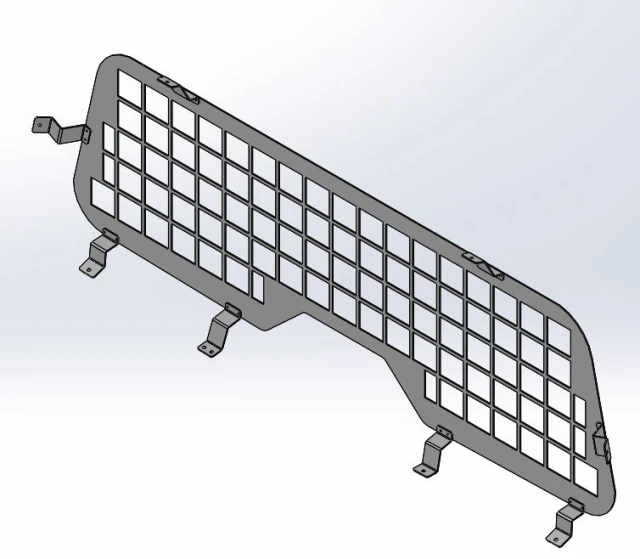 [AC-EXP18-HATCH] - Ford Expedition Square-Hole Hatch Window Screen