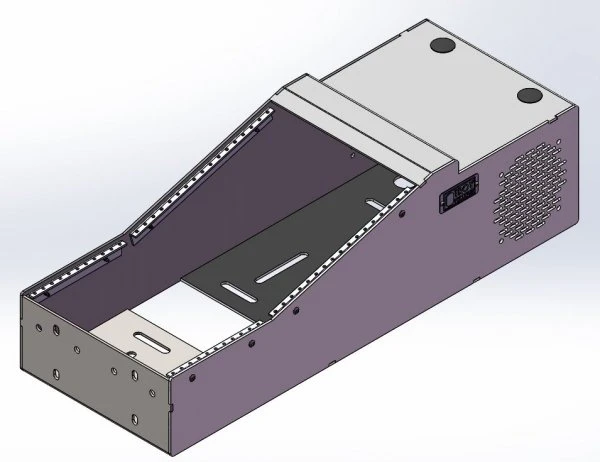 [CC-BPD-15] - Universal 15" Low-Profile Console with Computer Deck