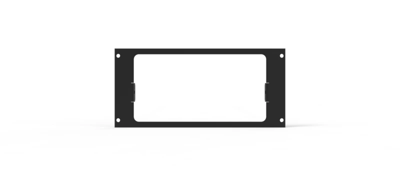 [C-EB40-CCS-1P] - 1-Piece Equipment Mounting Bracket, 4" Mounting Space, Fits Whelen Cencom CCSRN, CCSRNTA, MPC03, & CCTL7 Core