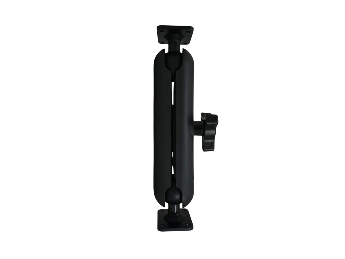 [DBM-1150-KL-0101] Dual Ball Mount with 1.50" Knob-Style Long Housing & Two Standard AMPS Plates
