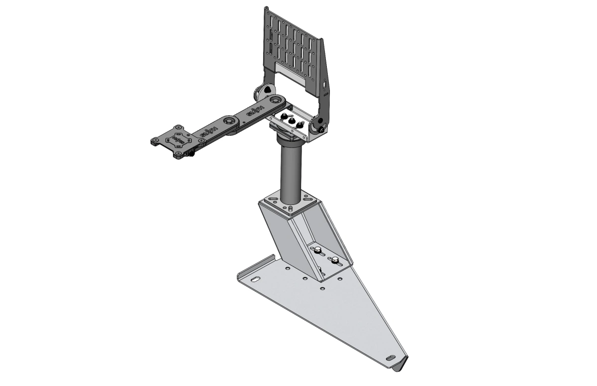[PKG-PSM-1003-T] Standard Tablet Pedestal Mount Package for 2021-2024 Chevrolet Tahoe, 2019-2024 Sierra 1500 and Silverado 1500