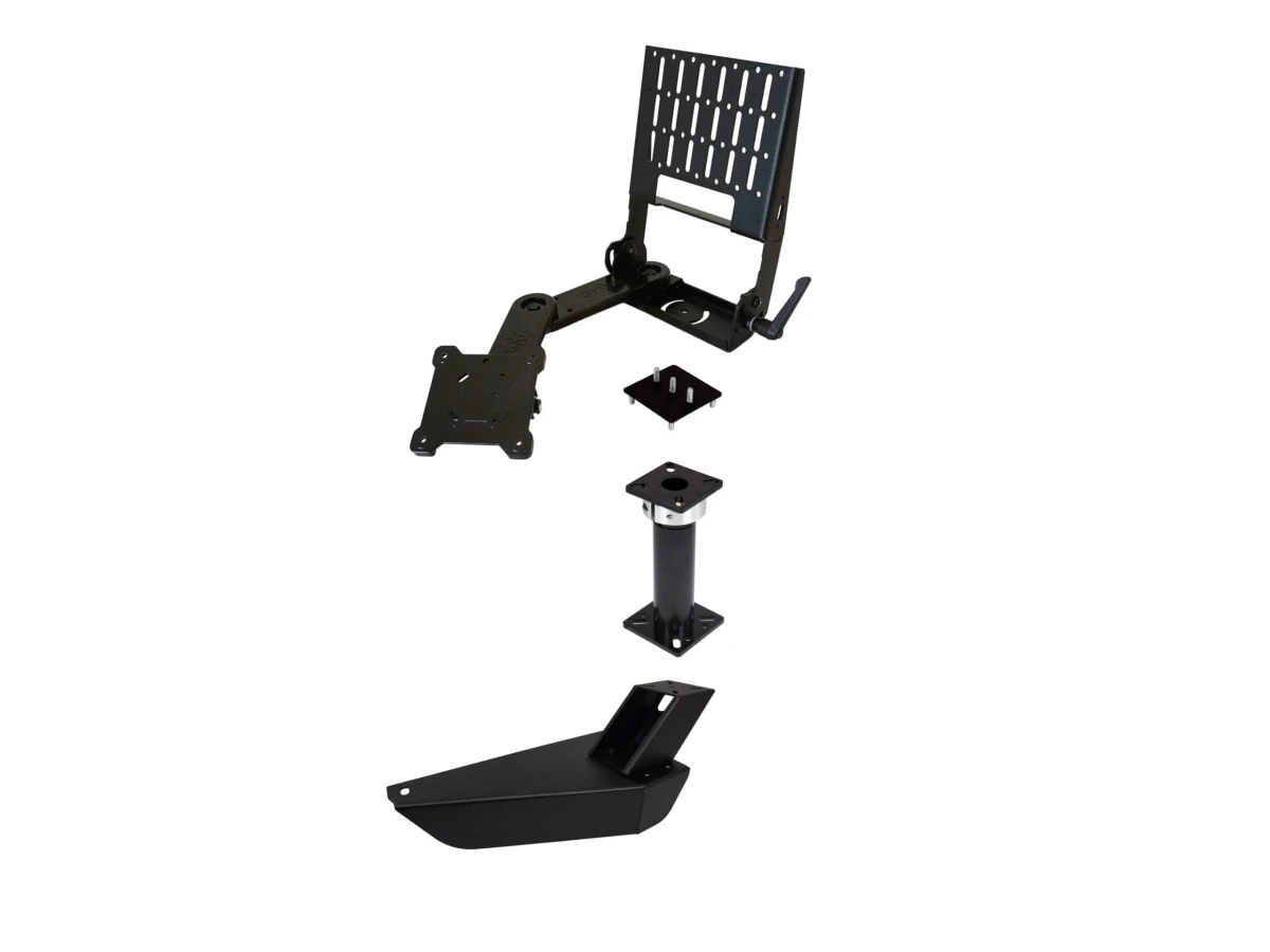 [PKG-PSM-1003-T] Standard Tablet Pedestal Mount Package for 2021-2024 Chevrolet Tahoe, 2019-2024 Sierra 1500 and Silverado 1500