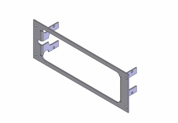 [C-EB30-VX4-1P] - DISCONTINUED – 1-Piece Equipment Mounting Bracket, 3" Mounting Space, Fits Vertex Standard/ Yaesu Vertex VX-40
